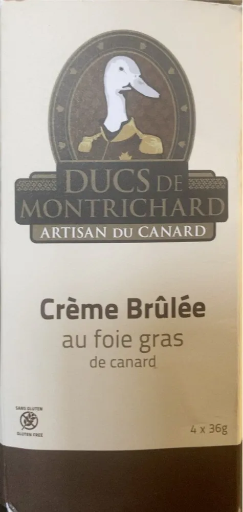 Crème brûlée au foie gras de canard