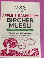 Apple & Raspnerry Bircher Muesli