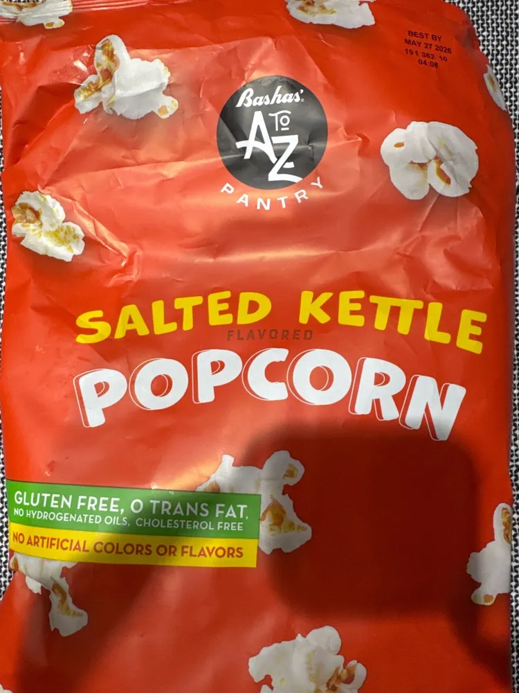 Salted kettle Popcorn
