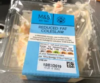 Reduced Fat Coleslaw