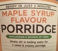 Maple Syrup Flavour Porridge