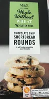 Chocolate chip shortbread rounds