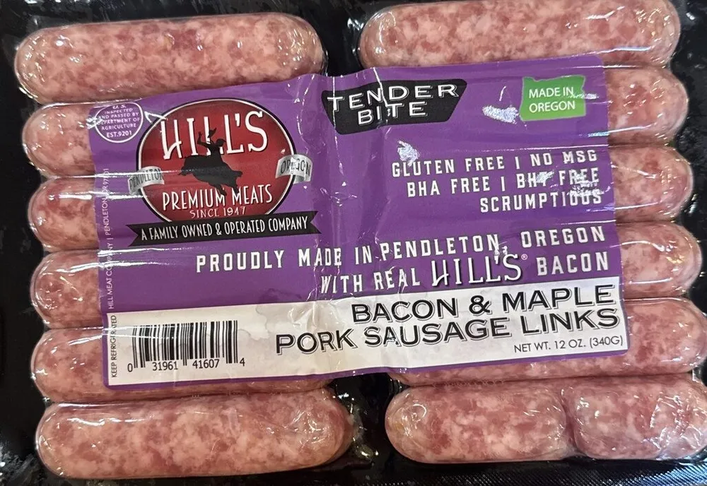 Bacon Maple Pork Sausage Links