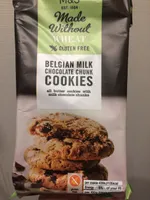 Belgian Milk Chocolate Chunk Cookies