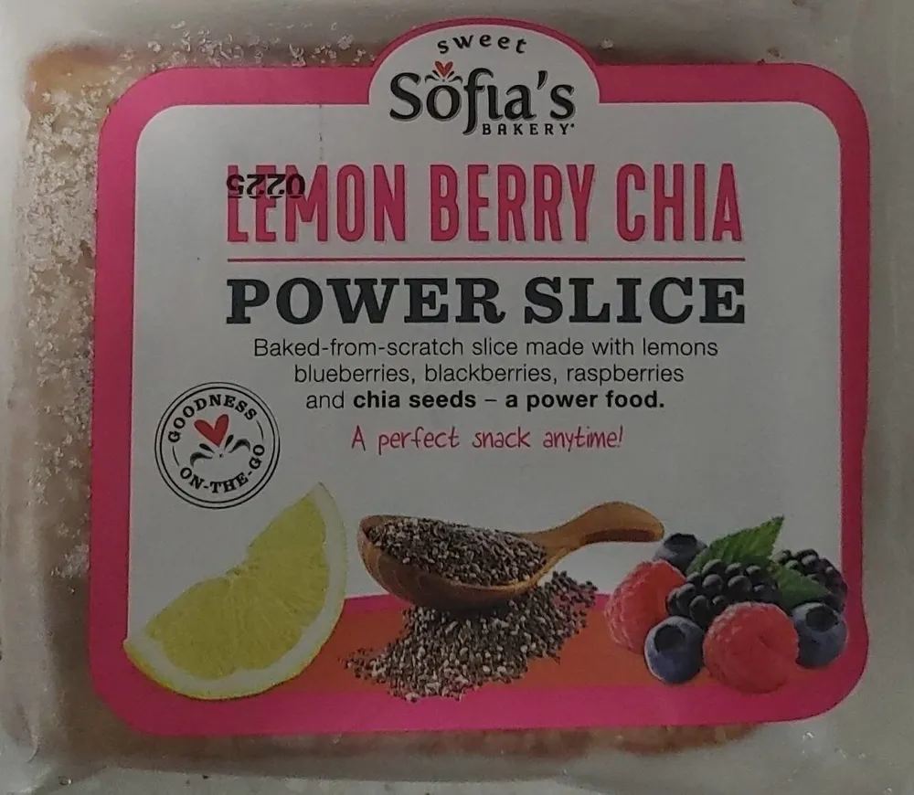 Lemon Berry Chia Power Slice
