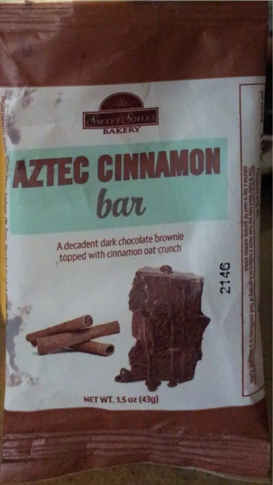 Aztec cinnamon bar