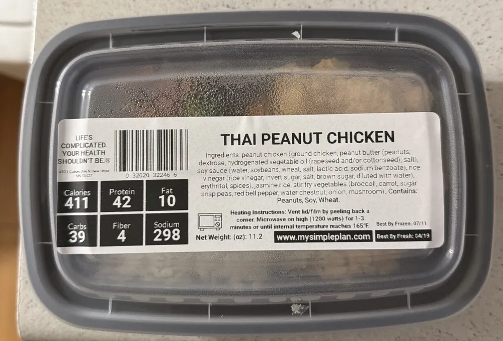 Thai Peanut Chicken