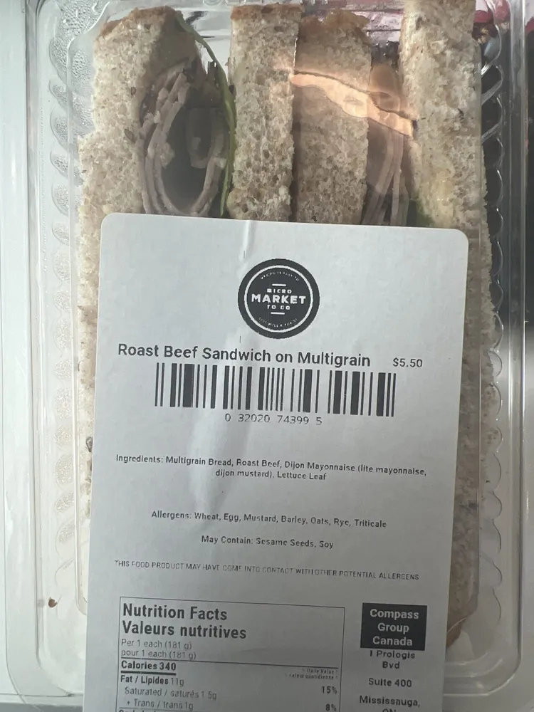 Roast Beef Sandwich