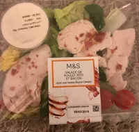 Salade De poulet Roti Et Bacon