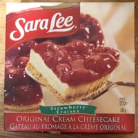 Original cream cheesecake - strawberry
