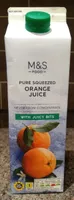 Pure squeezed orange juice