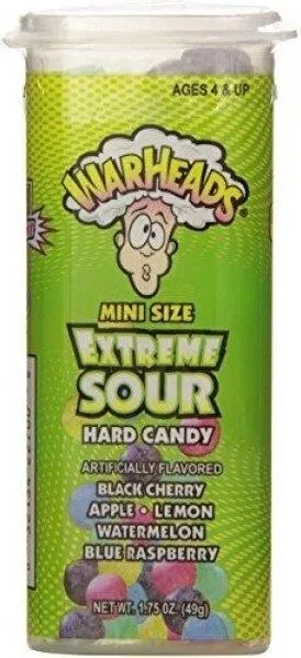 Warheads juniors extreme sour candy