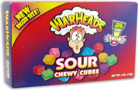 Chewy Cubes 6 Assorted Flavors