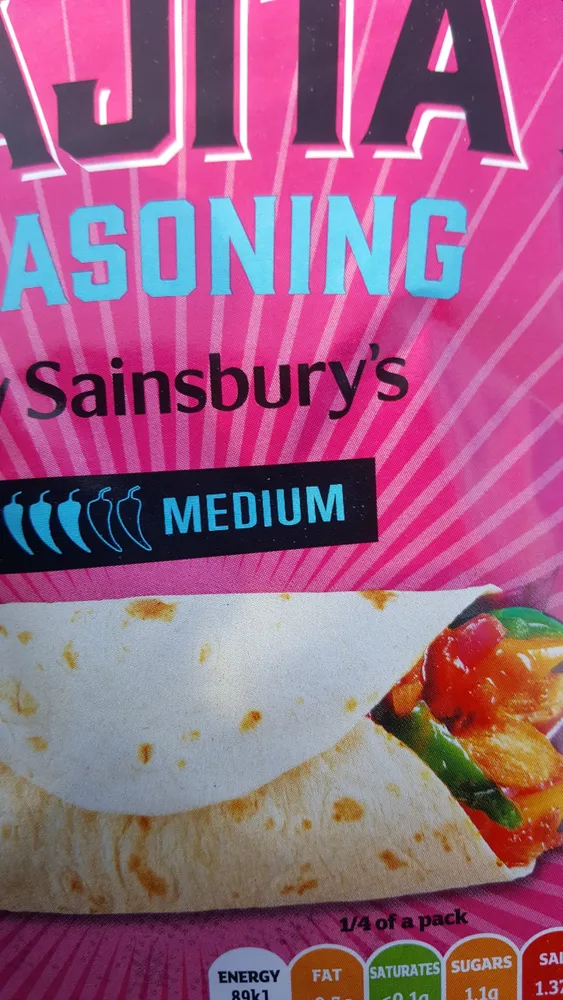 Fajita seasoning mix