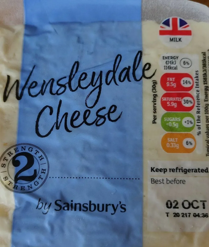 Wensleydale Cheese