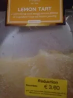 Lemon tart