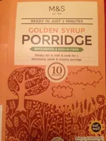 Golden Syrup flavored porridge