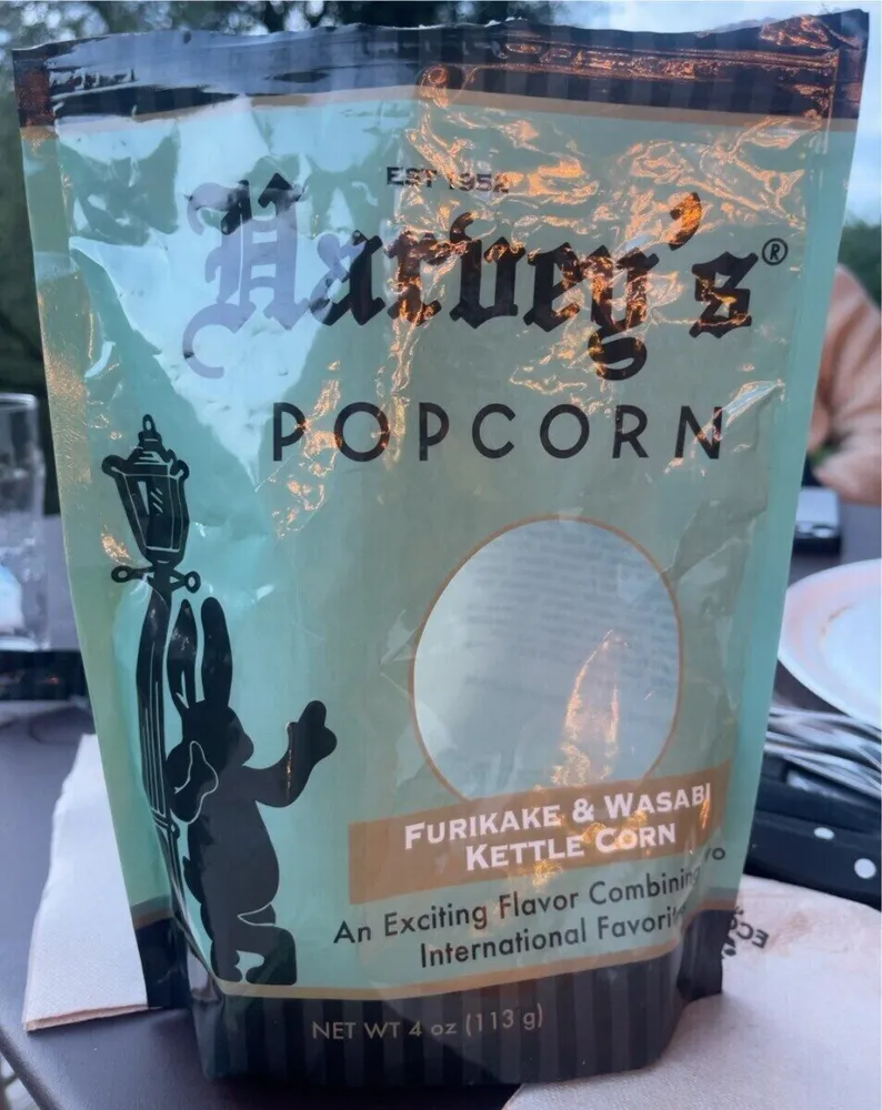 Harvey’s popcorn