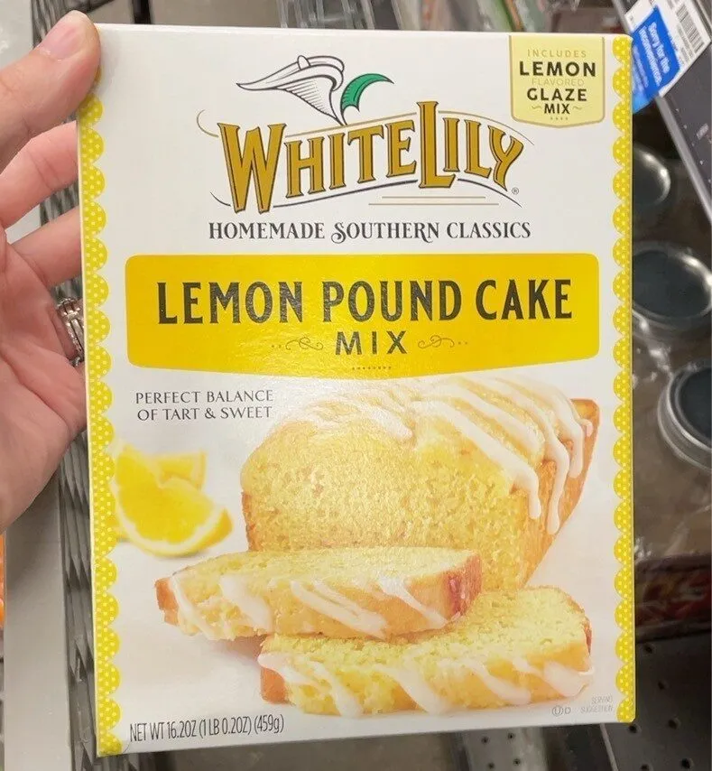 LEMON POUND CAKE MIX