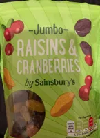 Jumbo- Raisins and cranberries