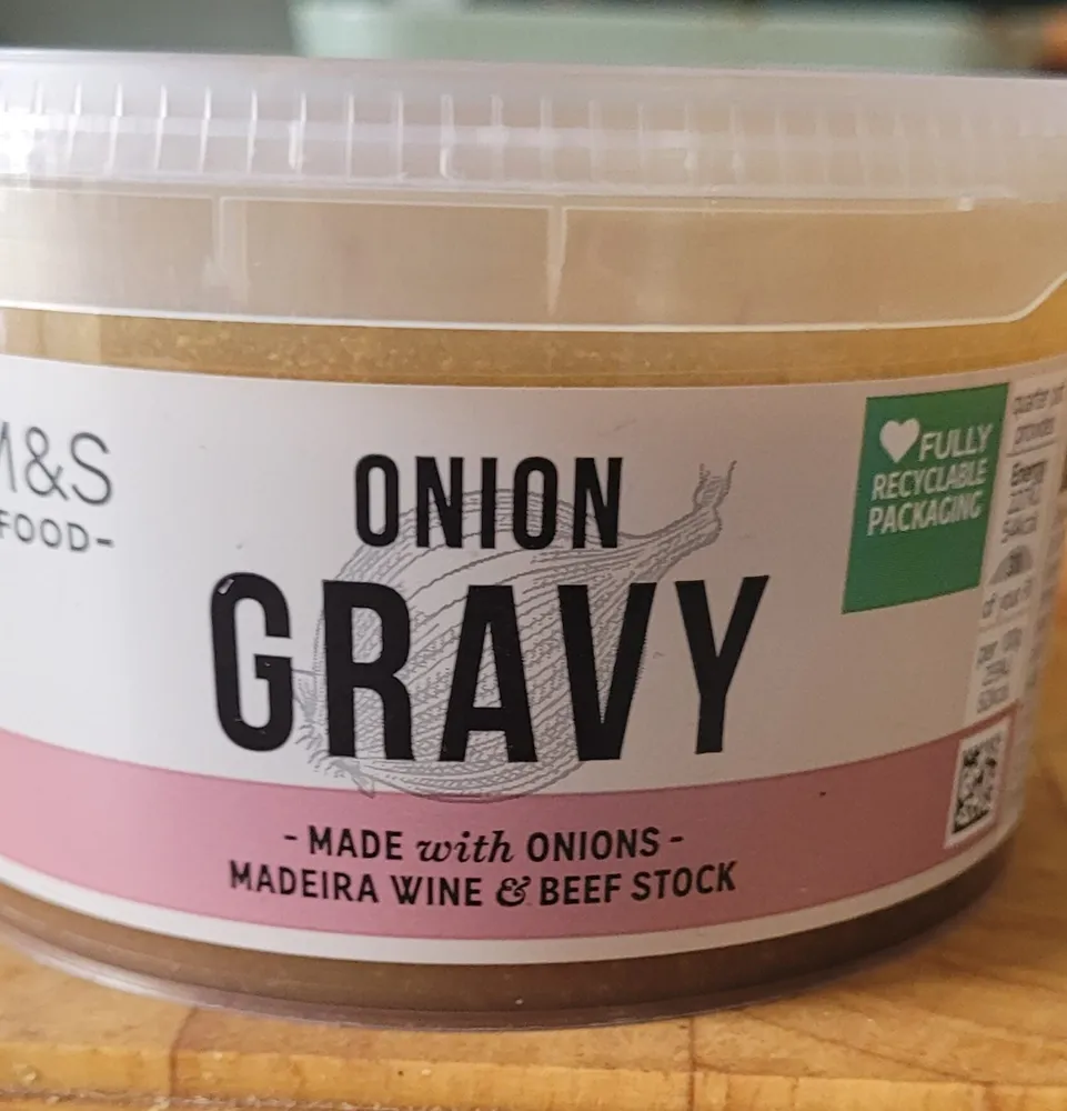 Accompaniments onion gravy