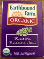 Thompson seedless raisins