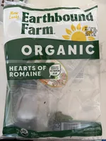 Earthbound farm, organic pre-washed hearts of romaine lettuce