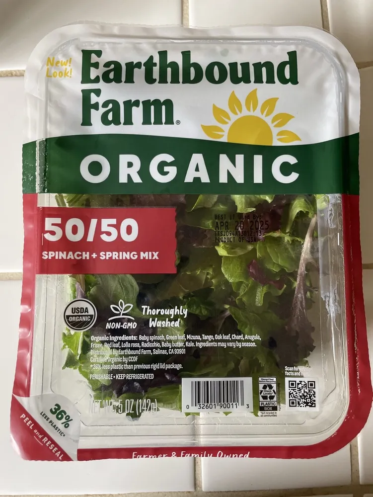 50/50 Spinach + Spring Mix