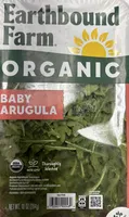 Organic zesty baby arugula container