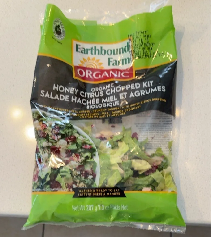 Salade hache miel et agrumes