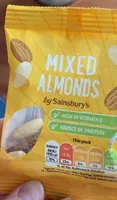 Mixed almonds