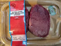 British extra lean beef medallion steaks
