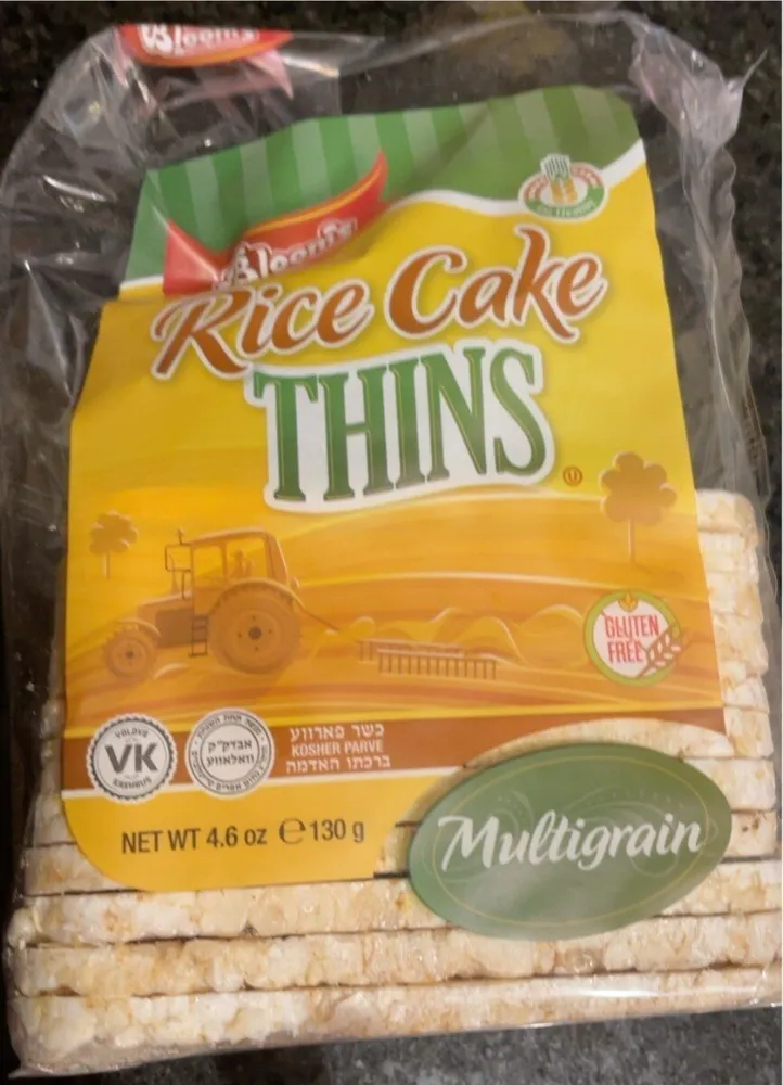 Rice cake thins
