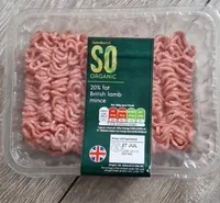 So Organic British Lamb Mince