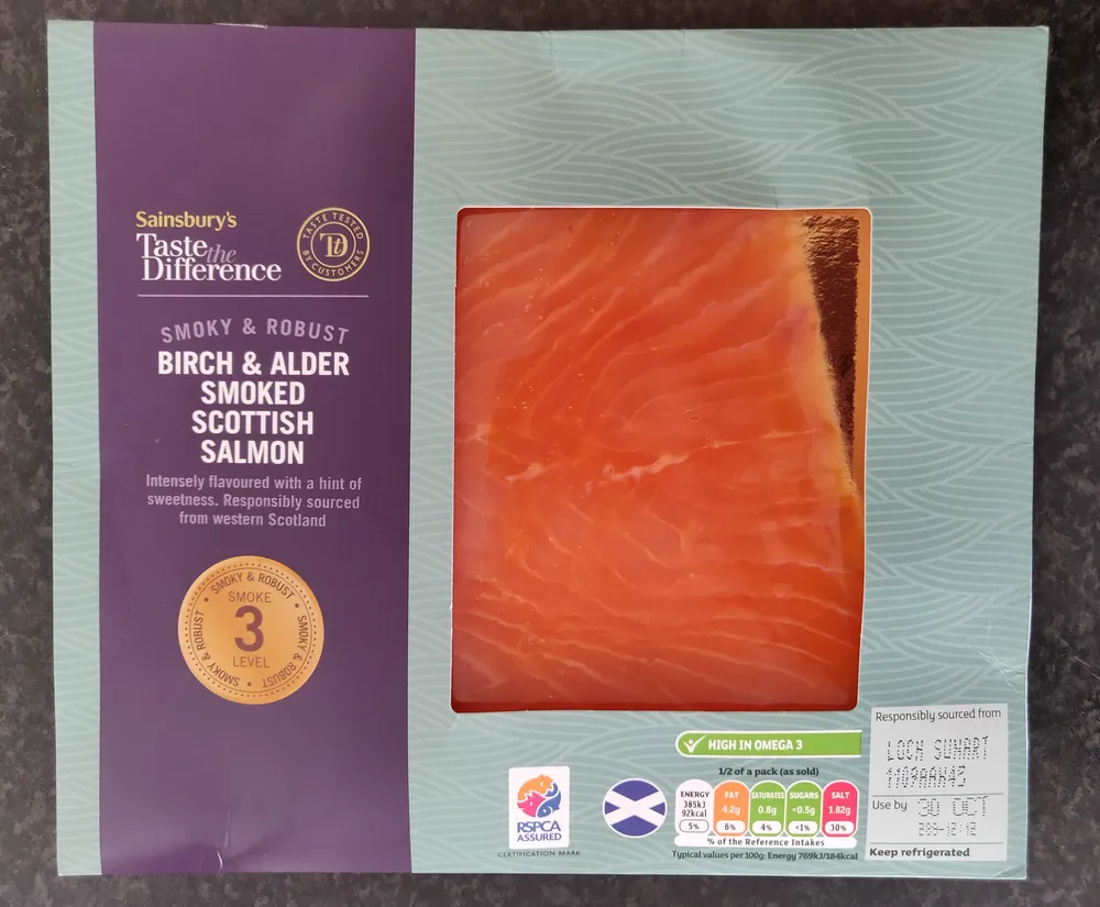 Birch & Alder Smoked Scottish Salmon