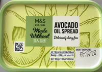 Avocado oil spread