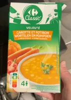 Veloute carotte potiron