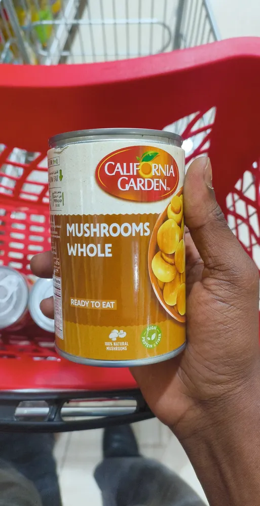 California garden mushroom whole