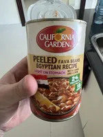 Fava beans peeled egyptian arabian