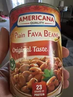 Americana plain fava beans