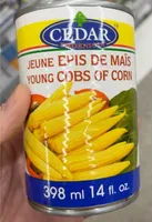 Young cobs of corn