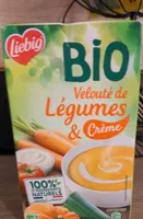 Velouté de légumes et crème bio
