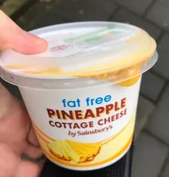 Fat free pineapple cottage cheese