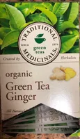 Green Tea Ginger, Organic