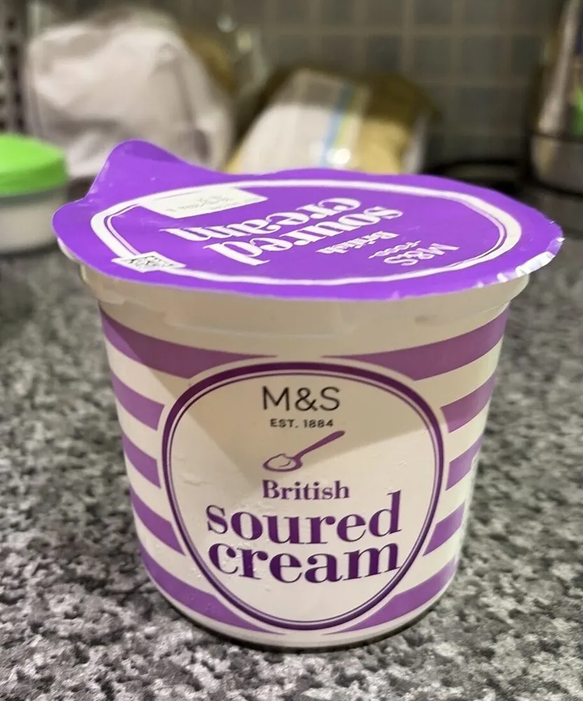 British Soured cream