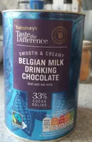 Belgian milk drinking chocolate