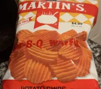 Bar-B-Q Waffle Potato Chips