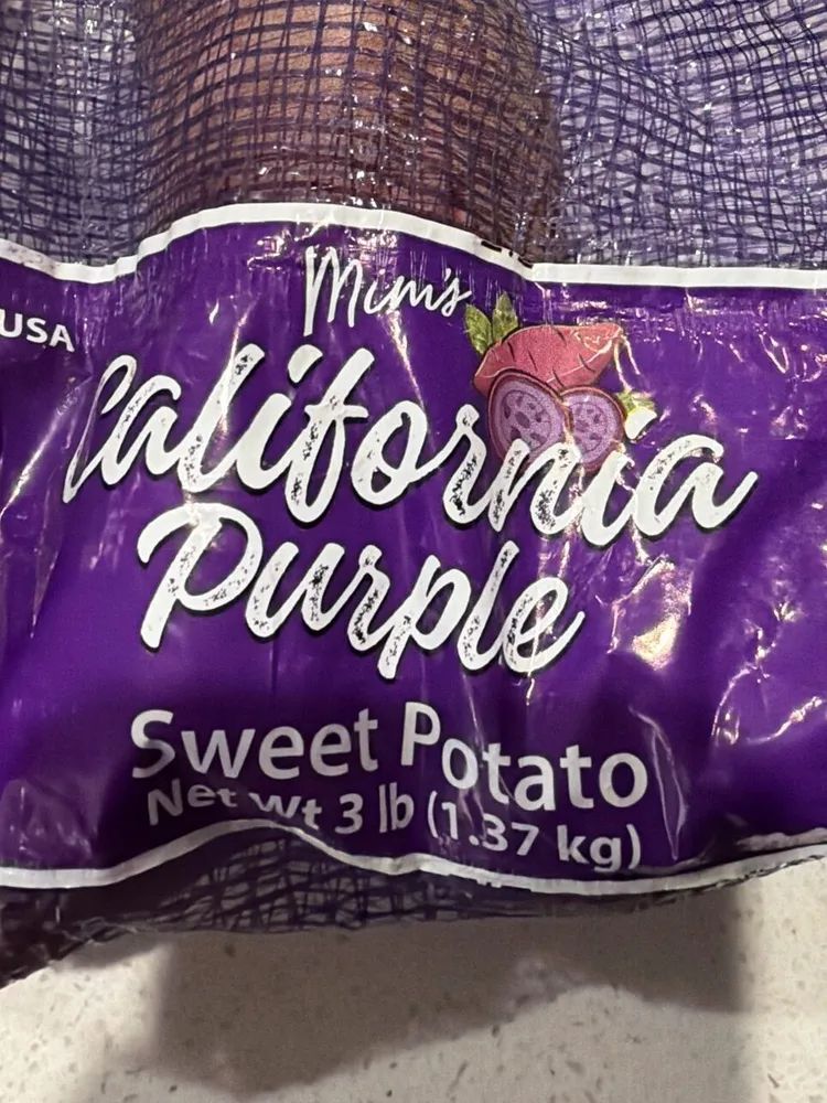 California Purple Sweet Potato