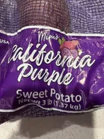 California Purple Sweet Potato