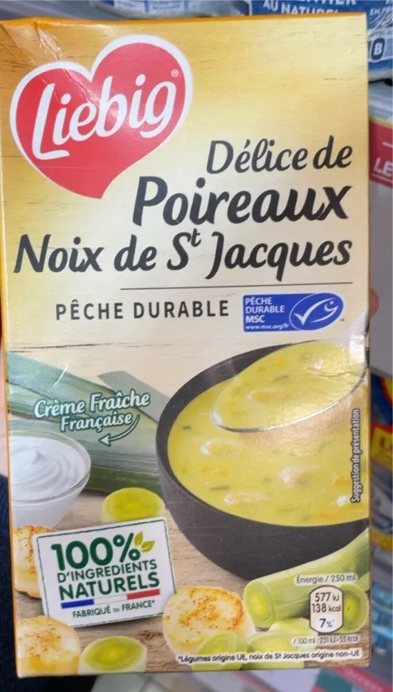Délice de Poireaux Noix de St Jacques